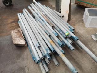 40+ Assorted Length Galvanised Steel Scaffolding Special Use Pipes