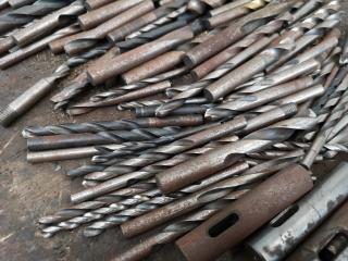 100+ Assorted Milling Drills & Jobber Drill Bits