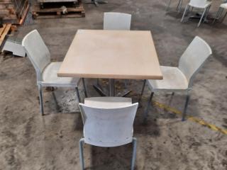 Cafe Style (Collapsible) Table  and Chairs Set