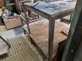 Multi-Level Workshop Table Workbench