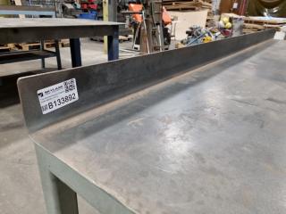 Steel Topped Workbench