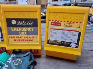 HazardCo Branded Worksite Safety Guides, First Aid, Signage