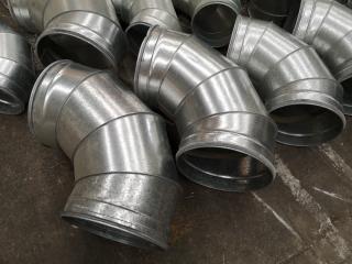 23x Assorted 90 & 45 Degree Ventilation Ducting Elbows