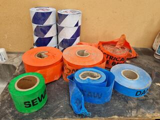 Assorted Non-Adhesive Safety & Warning Tapes