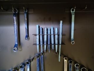 Toolpro Wall Mounted Cabinet and Tools 