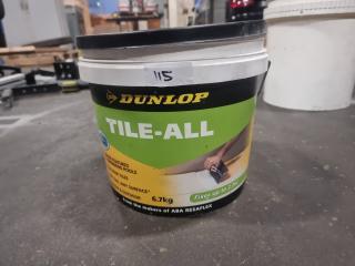 6.7kg Bucket Dunlop "Tile-All" Wall and Floor Tile Adhesive