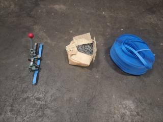 Commercial Box Strapping Tool w/ Accessories