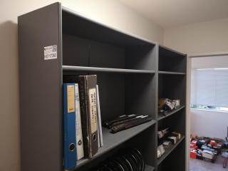 2x Matching Office Book Shelf Units