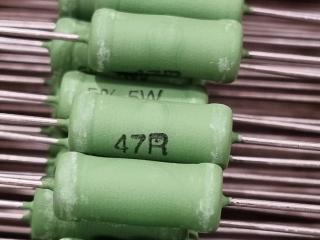 1500x BC Components Cemented Wirewound Resistors, Bulk Lot, New