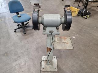 Single Phase Industrial Pedestal Grinder