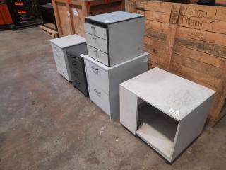 5 Assorted Office Drawers/ Mobiles/ Cupboards