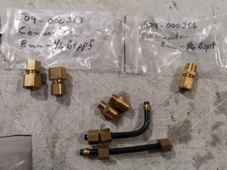 Assorted Brass Industrial Fittings