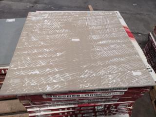 600x600mm Vitrified Ceramic Tiles, 23.04m2 Coverage