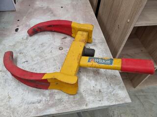 Wildcat Anti-Theft Tyre Wheel Clamp