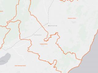 Right to place licences in 3320 - 3340 MHz in Carterton District