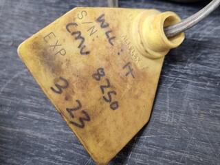 Plate Lifting Clamp Assembly, 1-Ton Capacity