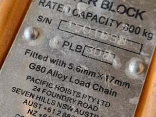800kg Ratchet Lever Chain Block by Pacific Hoists