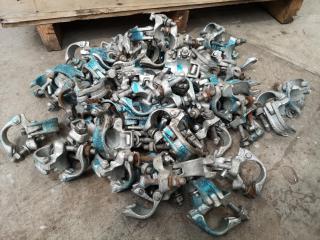 50x Fixed 90-Degree Scaffolding Clamps