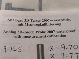Haff & Schneider Analog 3D Measuring Tester Sensor Touch Probe