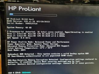 HPE ProLiant DL160 Gen9 Server w/ 2x Intel Xeon Processors