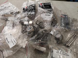 Assorted Stainless Steel Bolts, Nuts, Washers, Screws