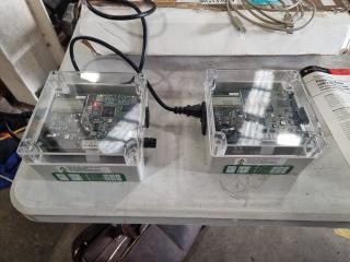 2 x Texas Instruments PLC Units