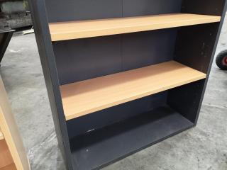 2x Office Bookshelf Storage Shelves