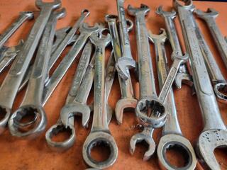 40+ Assorted Combination Wrenches & More
