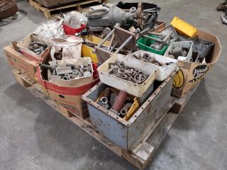 Assorted Vintage Industrial Parts, Components, Fastening Hardware & More