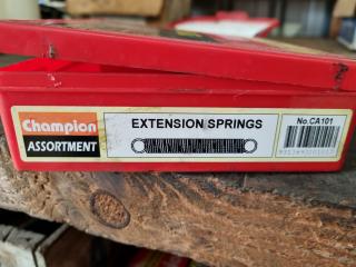 3x Champion Assortments Spare Parts Cases, Springs & Nipples