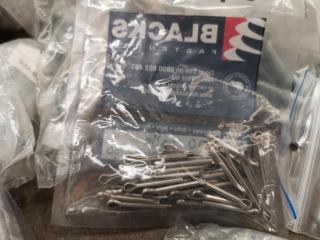 Large Assorted Lot of Fastening Hardware, Bolts, Nuts, Washers & More