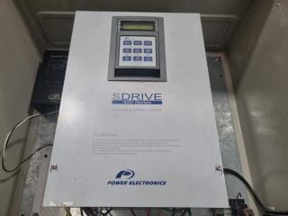 Electronics Cabinet with Power Electronics SD450 Series Variable Speed Drive