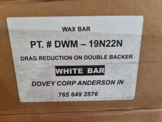 24x Industrial White Wax Bars by Dovey