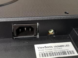 ViewSonic 23.5" LED Computer Monitor