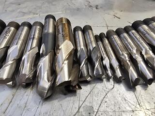 Large Lot of Milling Cutters 