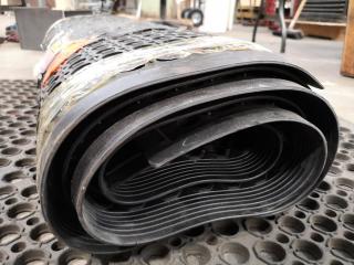 4x Anti Fatigue Rubber Workshop Floor Mats