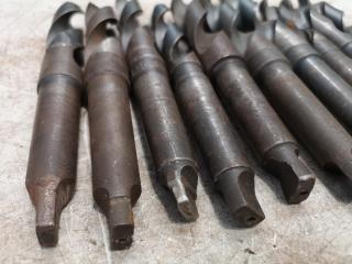 10x Mill Drills w/ Morse Taper Shanks