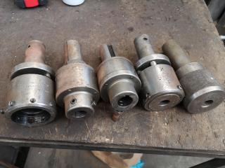 5x Assorted Milling Drill Holders