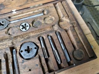 3x Vintage Thread Tap & Die Sets