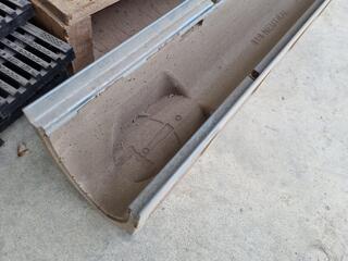 Aco KlissikDrain K100 Drain Channel + PVC & Cast Metal Gratting