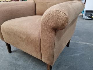 Rehupolstered Lounge Chair