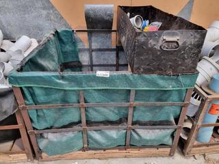 Steel Frame Crate w/ Steel Parts Box