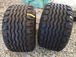 2x Alliance 320 Value Plus Agricultural Tyres, Size 15.0/55-17