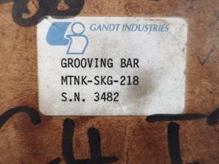 Gandt Industries Lathe Grooving Bar MTNK-SKG-218