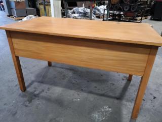 Vintage Wood Office Desk