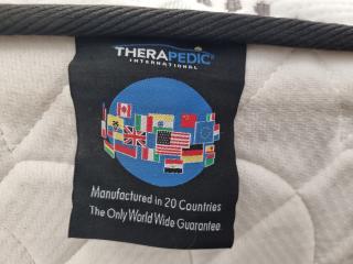 Queen Size Therapedic Medicoil HD Mattress with Base Frame