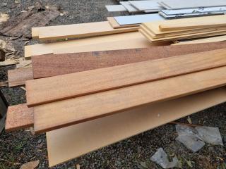 Assorted Wood, MDF, & Other Boards