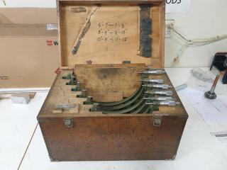 Mitutoyo Imperial Micrometer Set