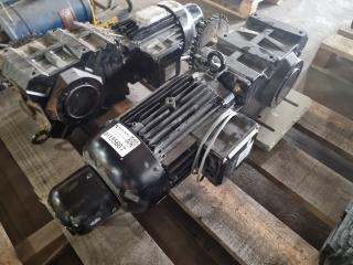 Marquip 3~ 7.4HP Motor w/ Gearbox attached