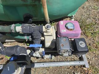 Rapidspray 3000L tank with Honda GX160 pump unit